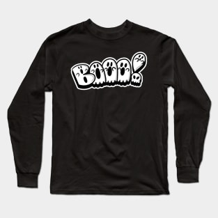 Boo letters Long Sleeve T-Shirt